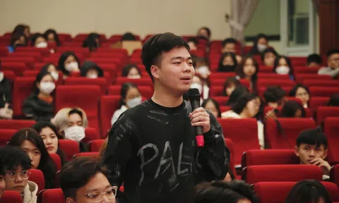 Hội nghị đối thoại giữa lãnh đạo Học viện Báo chí và Tuyên truyền với sinh viên năm 2022