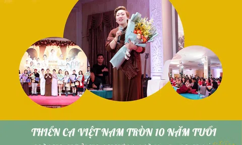 Thiền ca Việt Nam tròn 10 năm tuổi – Hành trình nhiệm màu, lan toả và kết nối những yêu thương