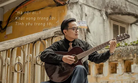 Ca sĩ Nguyễn Xuân Tuấn Dương bật mí sản phẩm ‘Hà Nội và tôi’ sắp ra mắt