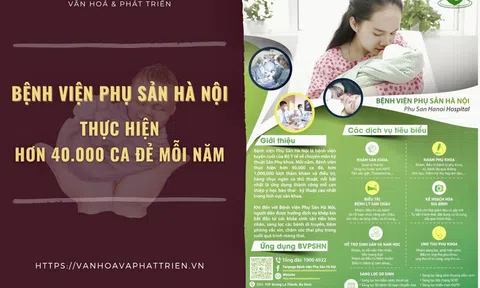 Bệnh viện Phụ sản Hà Nội thực hiện hơn 40.000 ca đẻ mỗi năm