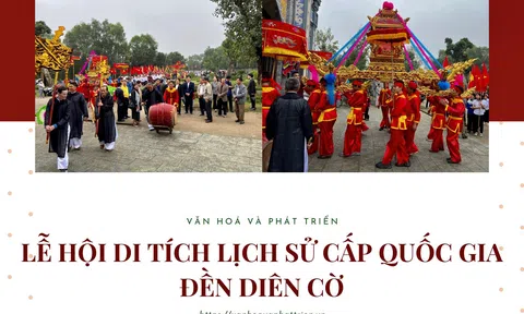 Nghệ An: Lễ hội di tích lịch sử cấp quốc gia đền Diên Cờ