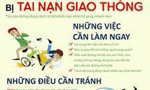 Làm thế nào để an toàn khi cứu giúp người bị tai nạn giao thông?