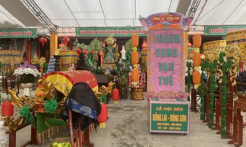 Hòa Bình: Lễ hội Đền Thượng Bồng Lai năm 2023 thu hút du khách