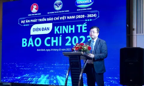 Diễn đàn kinh tế Báo chí 2023:  Hỗ trợ cho sự phát triển của báo chí cách mạng Việt Nam