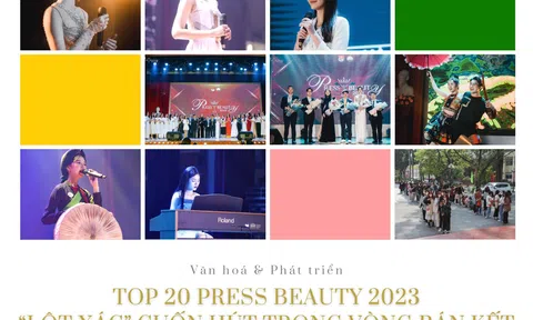 Top 20 Press Beauty 2023 “lột xác” cuốn hút trong Vòng Bán kết