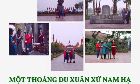 Một thoáng du xuân xứ Nam Hạ