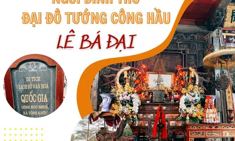 Hưng Yên: Khai hội Ngu Nhuế - Ngôi đình thờ Đại Đô tướng công hầu Lê Bá Đại