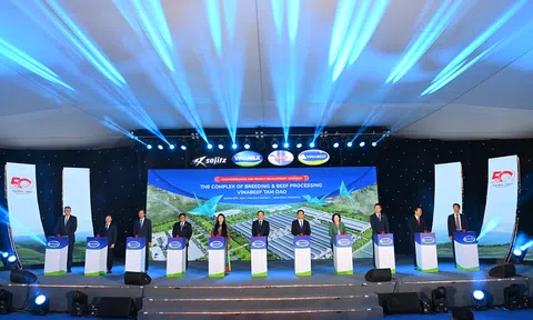 Vinamilk & Sojitz Nhật Bản khởi công tổ hợp chăn nuôi - chế biến thịt Bò Vinabeef Tam Đảo nhân kỉ niệm 50 năm quan hệ ngoại giao Việt – Nhật