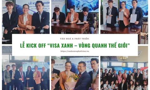 Lễ Kick off “Visa xanh – Vòng quanh thế giới”