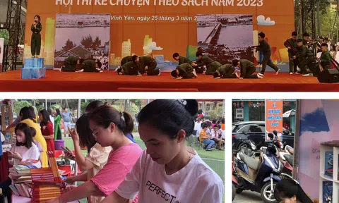 Vĩnh Phúc: TP Vĩnh Yên khai mạc Ngày hội văn hoá đọc và Hội thi kể chuyện theo sách năm 2023