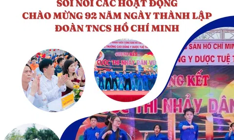 Trường Cao đẳng Y Dược Tuệ Tĩnh Hà Nội sôi nổi các hoạt động chào mừng 92 năm ngày thành lập Đoàn TNCS Hồ Chí Minh