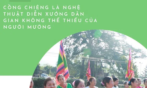 Phú Thọ: Cồng chiêng là nghệ thuật diễn xướng dân gian không thể thiếu của người Mường