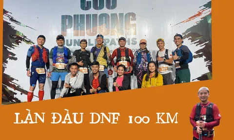 Lần đầu DNF 100km