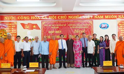 Kiên Giang: Họp mặt mừng tết Chôl Chnăm Thmây năm 2023
