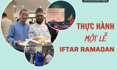 Thực hành một lễ Iftar Ramadan