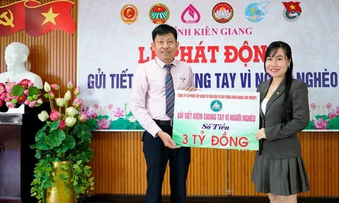 Kiên Giang: Gửi tiền tiết kiệm chung tay vì người nghèo