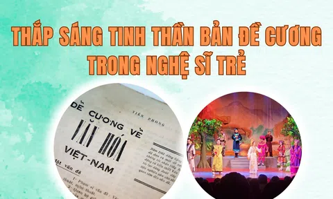 Thắp sáng tinh thần bản Đề cương trong nghệ sĩ trẻ