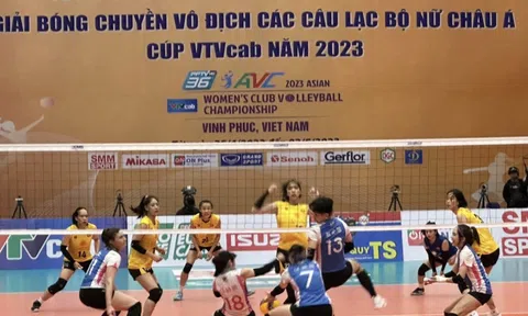 Giải bóng chuyền vô địch CLB nữ Châu Á: Thắng Đài Bắc (Trung Quốc), Việt Nam vào Bán kết với vị trí nhất Bảng A