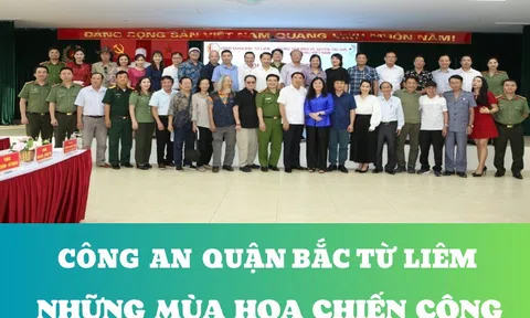 Hà Nội: Công an quận Bắc Từ Liêm – những mùa hoa chiến công