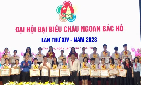 Vĩnh Phúc: Đại hội Đại biểu cháu ngoan Bác Hồ TP Vĩnh Yên lần thứ XIV, năm 2023