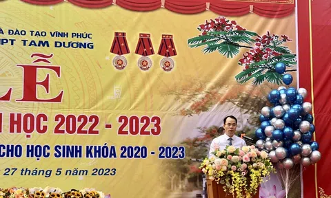 Vĩnh Phúc: Trường THPT Tam Dương  đoạt 150 giải thi học sinh giỏi các môn văn hóa cấp tỉnh