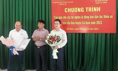 Tập đoàn Cienco 589 tổ chức thiện nguyện tại Đắc Lắc