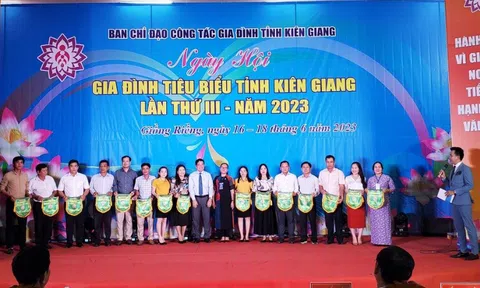Kiên Giang: Ngày Hội Gia đình tiêu biểu lần thứ III năm 2023