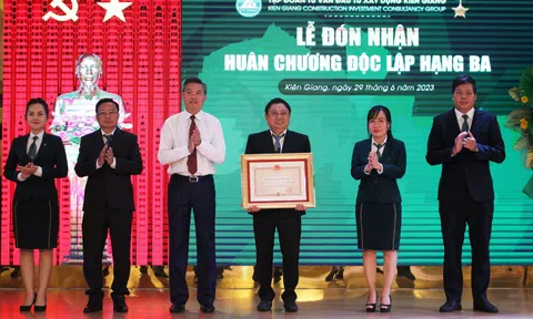 Kiên Giang: CIC Group vinh dự đón nhận Huân chương Độc lập hạng Ba cao quý