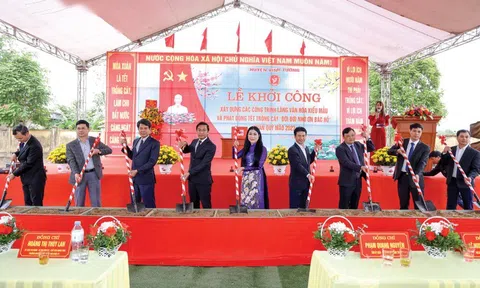 Vĩnh Phúc: 25 làng khởi công xây dựng cơ sở vật chất theo thiết chế làng văn hoá kiểu mẫu