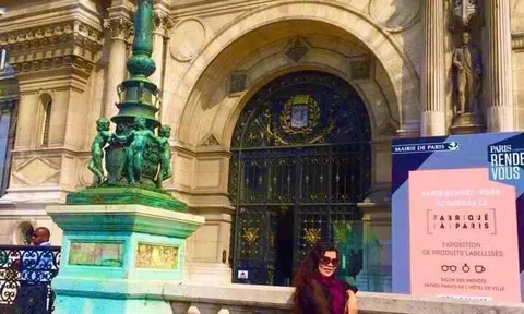 Lần đầu đặt chân đến Paris!