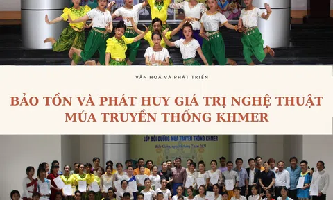 Kiên Giang: Bế giảng lớp bồi dưỡng múa truyền thống Khmer