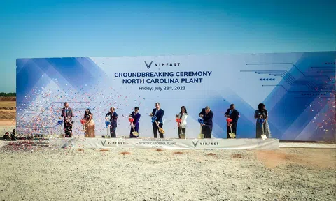 Vinfast khởi công nhà máy sản xuất xe điện tại Bắc Carolina