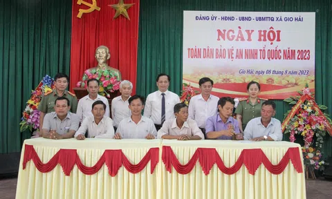 Quảng Trị: Gio Hải với “Ngày hội toàn dân bảo vệ an ninh Tổ Quốc”