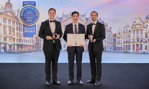 Sữa hạt và sữa tươi của Vinamilk tiếp tục thắng Giải Vàng quốc tế Monde Selection tại Bỉ