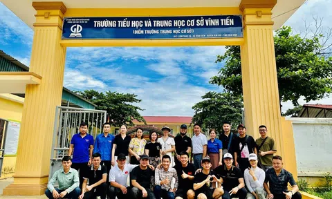 “Hành trình tiếp sức em tới trường” của đoàn thiện nguyện trẻ Hà Nội