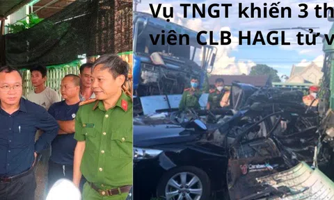 Vụ TNGT khiến 3 thành viên CLB HAGL tử vong:  Xe tải 81H-027.60 do ông Đinh Tiến Bình lái vượt ẩu