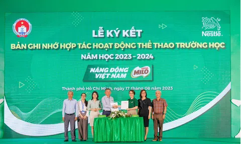 Nestlé Việt Nam và Sở Giáo dục và Đào tạo TP.HCM ký kết thỏa thuận hợp tác cho năm học 2023 – 2024