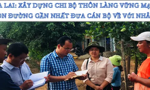 Gia Lai: Xây dựng chi bộ thôn làng vững mạnh là con đường gần nhất đưa cán bộ về với nhân dân