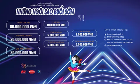 Hướng dẫn thi online Những ngôi sao buổi sớm và Trạng nguyên tuổi 13 năm 2023