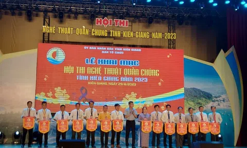 Kiên Giang: Hội thi nghệ thuật quần chúng năm 2023 - “Tự hào giai điệu Tổ quốc”
