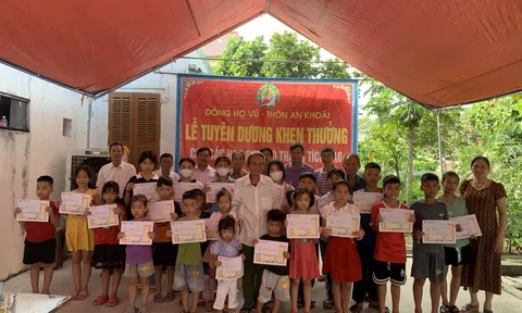 Họ Vũ thôn An Khoái với công tác khuyến học
