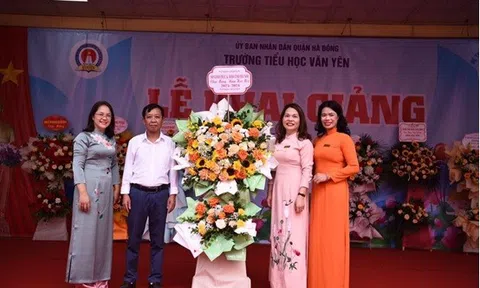 Hà Nội: Trường Tiểu học Văn Yên (Hà Đông) khai giảng năm học 2023-2024