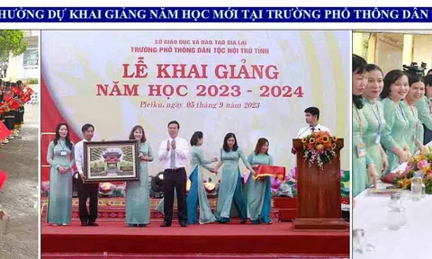 Chủ tịch nước Võ Văn Thưởng dự khai giảng năm học mới tại Trường Phổ thông Dân tộc nội trú tỉnh Gia Lai