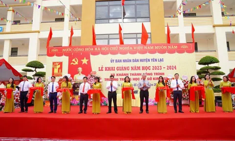 Vĩnh Phúc: Khánh thành Trường THCS Kim Ngọc (Yên Lạc)