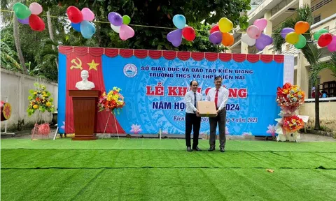 Kiên Giang: Trường THCS và THPT Kiên Hải “Đoàn kết, kỉ cương, đổi mới, sáng tạo, nâng cao chất lượng giáo dục và đào tạo"