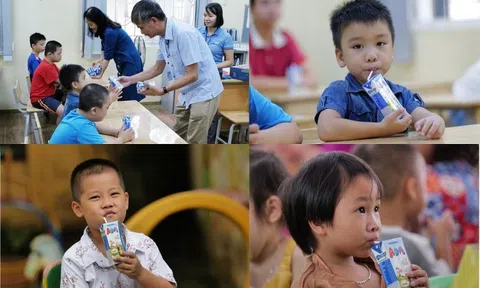 Vinamilk & Quỹ sữa cùng hơn 11.000 trẻ em khó khăn đón năm học mới