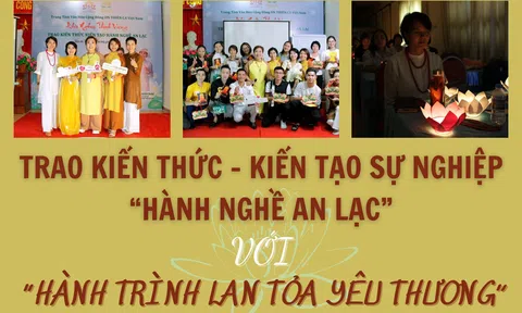 Trao kiến thức - Kiến tạo sự nghiệp “Hành nghề an lạc” với “Hành trình lan tỏa yêu thương”