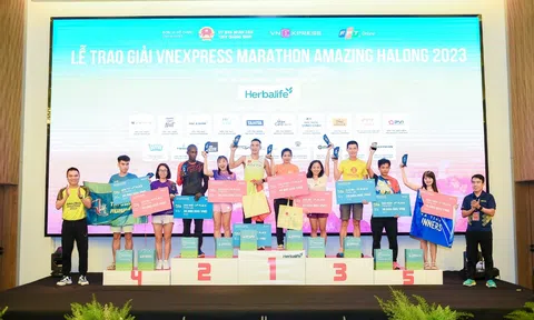 Giải chạy VnEpxress Marathon Amazing Hạ Long 2023 thu hút hơn 11.000 vận động viên