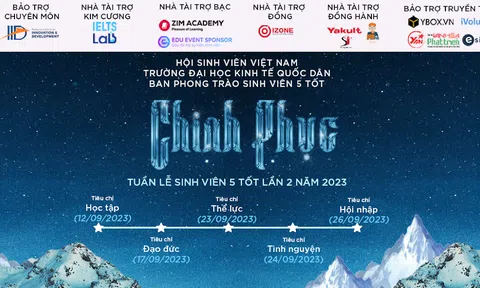 “Chinh phục” – Tuần lễ sinh viên 5 Tốt lần 2 năm 2023 của trường Đại học Kinh tế Quốc dân