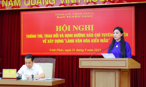 Vĩnh Phúc: Đến cuối tháng 10/2023, 28 các Khu thiết chế văn hóa - thể thao của 28 "Làng văn hóa kiểu mẫu" đợt đầu đều đi vào hoạt động